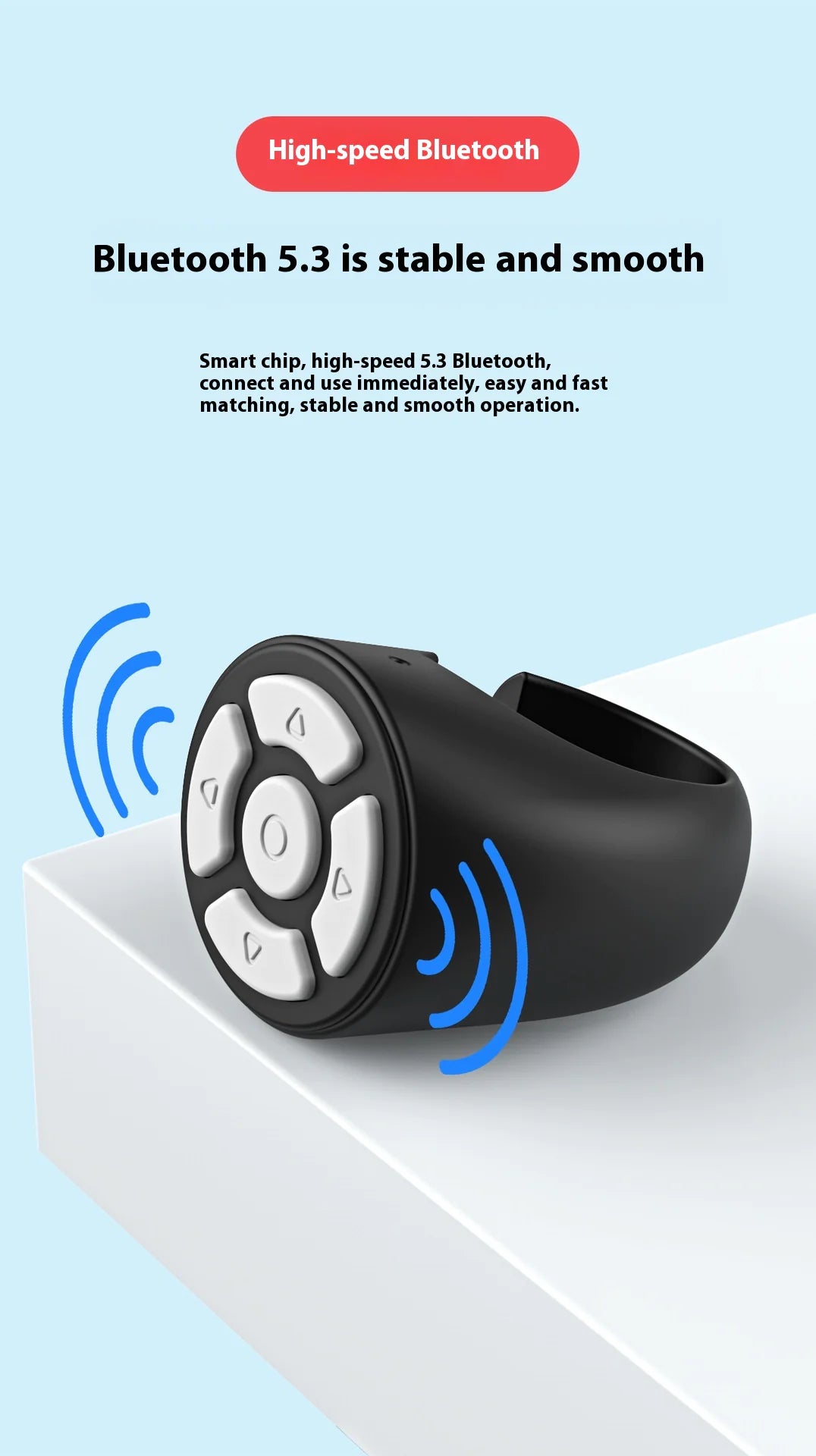 Bluetooth Remote Control Ring